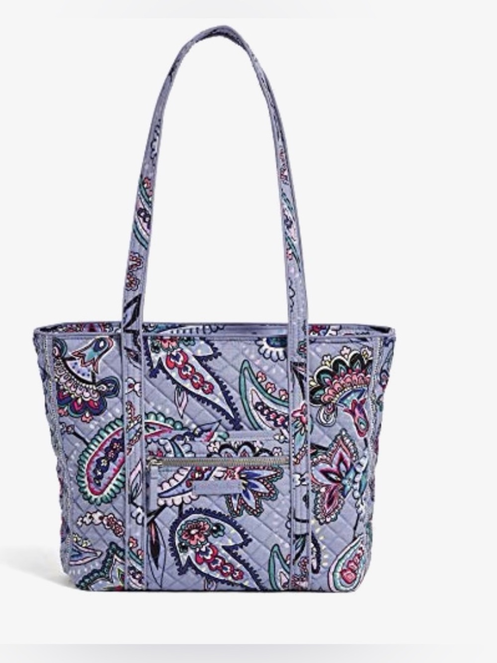 NWT VERA BRADLEY ICONIC SMALL VERA TOTE, SIGNATURE COTTON, MAKANI PAISLEY